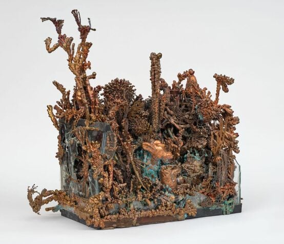 Max Hooper Schneider, Anode Garden, 2025.
Courtesy the artist, Maureen Paley and Francois Ghebaly. Photo by Paul Salveson.