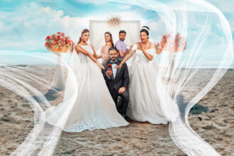 花ムコ&ふたりの花嫁